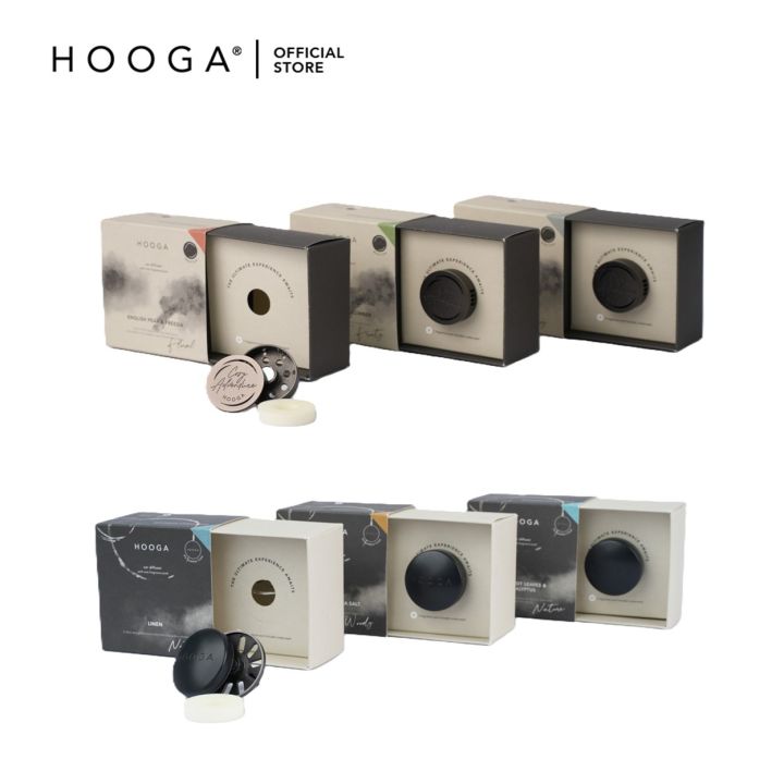 Hooga Black Series Car Fragrance Refill Pack Car Air Freshener