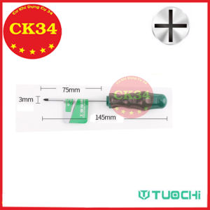 Tô vít tua nơ vít chữ thập tuốc nơ vít tay cầm tay TUOCHI kích thước 3-6mm dài 38-250mm