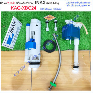 Xả bồn cầu 2 nhấn Linax chính hãng KAG-XBC24 Xả bàn cầu C306 C504 C702 nhấn xả êm hiệu suất tốt