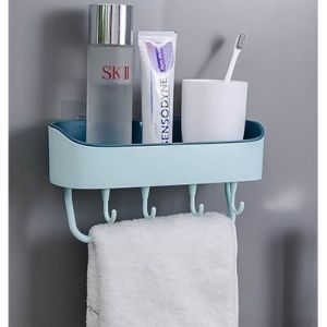 HL พร้อมส่ง ชั้นวางของในห้องน้ำ ชั้นวางของติดผนัง อเนกประสงค์ ที่วางของ