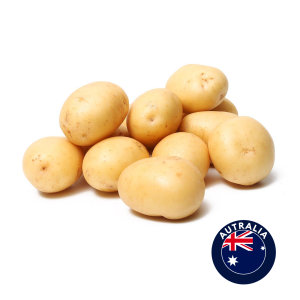 Australian White Washed Potatoes
