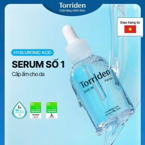 MUA 1 TẶNG 1 Tinh Chất Dưỡng Ẩm Torriden Dive-in Serum 50ml ( Tặng TORRIDEN DIVE IN Soothing Cream 100ml)