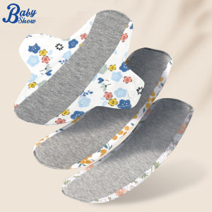 Babyshow 3pcs Menstrual Postpartum Reusable Panty Liner Graphene Daily Pads Period Relief Women Care Reusable Sanitary Cloth Pad