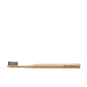 RePlanetMe Bamboo Charcoal Toothbrush Soft Bristles แปรงสีฟันไม้ไผ่ชาร์โคลขนนุ่ม (15 g)