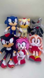 Sonic The Hedgehog Assorted Plush Toy Soft Stuffed Doll Character Plushie Kids Collectible Gift