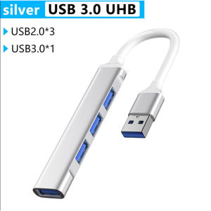 USB 3.0 Hub 4 Ports High Speed Splitter Adapter Multi Expander Converter OTG For Laptop PC Hub Pigfly.ph