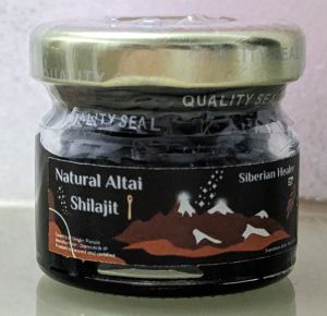 Natural Altai Siberian Shilajit Resin 25g - Premium Fulvic & Humic Acid Supplement for Immune & Vitality Support
