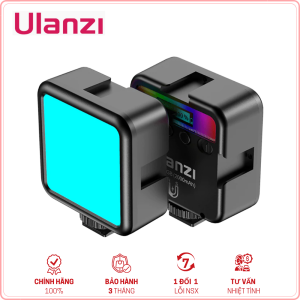ULANZI VL49 RGB (2500-9000K) - HÀNG CHÍNH HÃNG - Đèn Led Đổi Màu RGB tích hợp pin 2000mAh