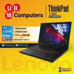 Lenovo ThinkPad T470s i7 7th Gen Win 11 PRO MS Office Ultra-Book