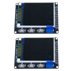 1.8Inch SPI TFT LCD Screens 128x160 Plastic Adapters ST7735S Driver Display Board For Microcontrollers Systems Projects