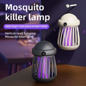 MAXI USB Rechargeable Mosquito  Lamp Anti Mosquito Mute Electric Fly Trap Multifunctional Automatic Bug Zapper Trap Lamp Home/Outdoor