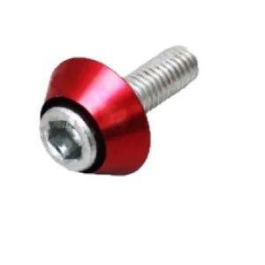 2 PCS Baut L Monel Ukuran 10 Universal CNC & Anti Karat Untuk Plat Nomor & Variasi Body Motor