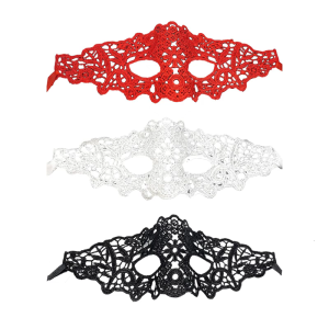 Breathable Lace Eye Mask For Elegant Nights Comfortable Costume Party Accessory Polyester Eye Mask