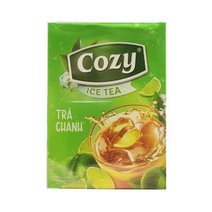 Trà hòa tan Cozy CHANH - ĐÀO - BÍ ĐAO - VẢI - DÂU 240G (16 gói x 15g) Trà Cozy Organic Tiện Lợi Trà Hòa Tan Vị Trái Cây Đa Dạng - Lazada