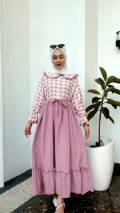 Baju Muslim Premium Wanita Kekinian Terbaru Noli Maxy