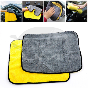 30x40CM Car Washing Towel High Water Absorbent Cleaning Cloth Microfiber Soft Home Cleaning Tuala Pembersih Kereta Kain Rumah