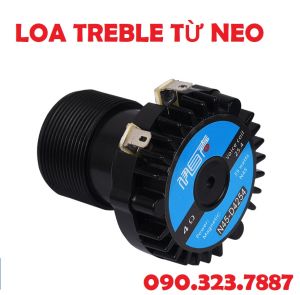 Loa Tweeter từ NEO Coil 254mm nắp sau nhôm.  Loa Treble