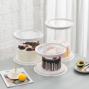 Acetate Clear Cake Box ROUND