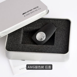 Original Car Key Material Car Smart Key Cover Protective Shell Apple Tree Styling For Mercedes Benz AMG W210 W212 E63 W202 W205 W207 A/C/E/S Class Key Case Rear Cover Decoration