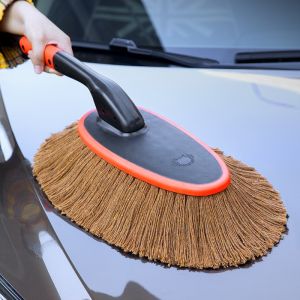 Rotating Mop Brush Wax Brush Car Dusting Duster Car Wash Brush Wax Mop Rotating Folding Mop