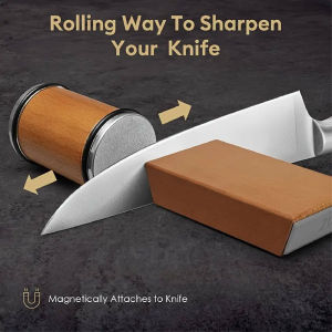 Diamond Knife Sharpener Roller Set for Knives