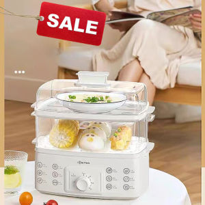 เครื่องอุ่นอาหารนึ่งอาหารแบบตั้งเวลา เครื่องอุ่นอาหารนึ่งอัตโนมัติ สินค้าพร้อมส่ง