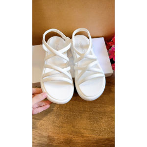 Dép Quai Hậu Nữ Đen Quai Dây Mềm Đế 3PH Nhẹ Êm Fullbox