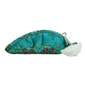 Dog Poop Bag Dispenser with Colorful Prints Chinese Dumpling Shape for Pet Walking Outings and Travel