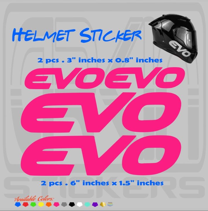 evo%20Helmet%20Sticker%20set%20standard%20size%20cutout%20vinyl%20sticker%20-%20Image%205