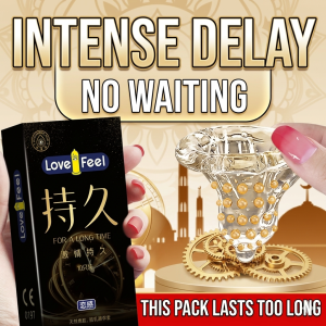 Condom Ultra thin Smooth Long Lasting Textured 10pcs