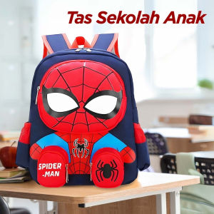 Promo COD Tas Ransel Sekolah Anak Model Spiderman