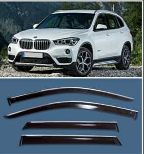 Bmw X1 E-84 F-48 X3 F-25 G01 X5 98-06 E-53 E-70 F-15 2019 Above X6 E-71 Door Visor High Grade Chrome Lining Injection Window Door Visor Air Press