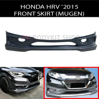 PU2572- HONDA HRV 15 FRONT SKIRT (MUGEN) PU BODYKIT