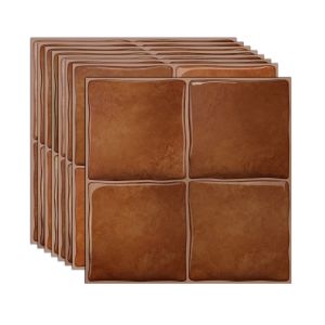 GONOVO Chống thấm nước Miếng dán gạch 3D Nhẹ Vân đá cẩm thạch Giấy dán tường tự dính Thiết kế thanh lịch Linh hoạt Miếng dán tường giấy dán tường Nhà bếp