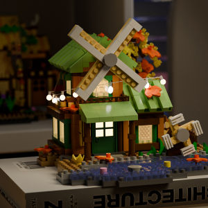 Tree House Garden Small Particle Building Blocks Toy Gift for Girls Premium Ornament Home Drcoration