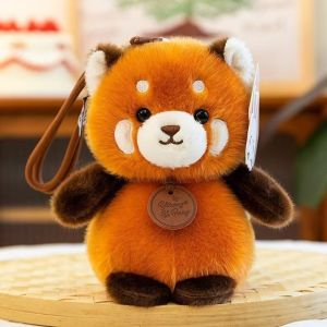CHUAN 15cm  Dây Chuyền Hình Thú Nhồi Bông Mềm mại Thiết kế chỗ ngồi Đồ chơi nhồi bông hoạt hình Dễ thương Cừu  Dây Chuyền Bông Mềm Quà tặng