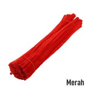 100~400Pcs/Set Twist Stick Kawat Bulu Mercy Warna Macaron Pipe Cleaner Pastel Warna Macaron Warna muda