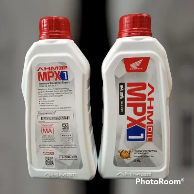 Oli Mpx1 800ml Pelumas mesin motor Honda Supra x Revo Blade kharisma Legenda Sonic dll