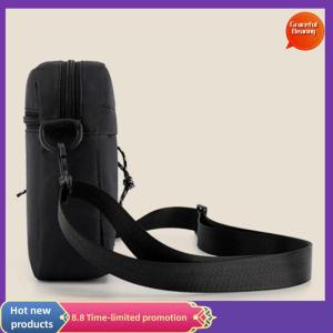 Graceful Mens Small Bag Shoulder Bag Trendy Diagonal Backpack Chest Bag Lightweight Boy Mini Casual Bag Mobile Phone Waist Pack