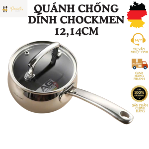 Quánh chống dính CHOCKMEN 12cm quánh chống dính CHOCKMEN 14cm quánh inox nấu bột quánh nấu cháo