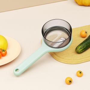 INDO 1866 - H6421 Peeler Buah Portable dengan Tabung Sampah / Pisau Kupas Buah Multifungsi / Alat Kupas Buah Serbaguna /  Parutan Serbaguna