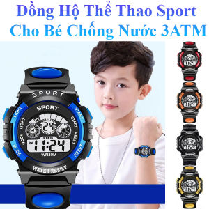 Đồng Hộ Thể Thao Sport Cho Bé Chống Nước 3ATM Thời Trang Phong Cách