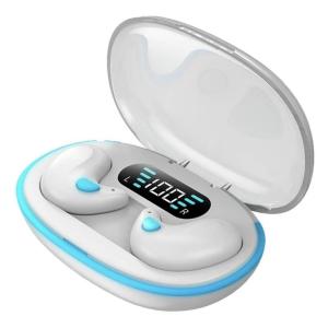 X55 sleeping earbuds wireless headphones for work TWS Bluetooth earphone stereo hidden headsets with mic HD call waterproof