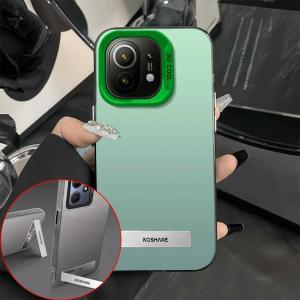 เคสสำหรับ Xiaomi Mi 11 Lite Xiaomi 11T Xiaomi 11T Xiaomi Lite 5G Ne Xiaomi 11T Pro เคสใส่โทรศัพท์เคสแข็งตัวป้องกัน TPU ฝาครอบกันกระแทกดีไซน์ใหม่ความสวยงามด้วย CYCBZJ02ที่วางสุดหรู