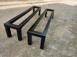 Kệ sắt Dài 50cm - rộng 10cm Cao (10-15-20)cm thép 20x20mm 0 nan giá đỡ chậu hoa cây cảnh