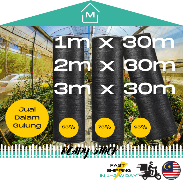 [Roll] Anti-UV Sun Shade Net Outdoor Awnings Sun Shelter Sunscreen ...