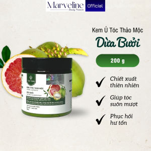 Kem Ủ Tóc Dừa Bưởi Tinh Nhiên dưỡng tóc chuyên sâu cho mái tóc khỏe đẹp suôn mượt