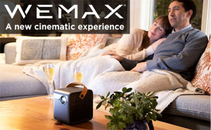 WEMAX DICE 700 ANSI Lumens 1080P FHD Portable Outdoor Movie DLP Projector Auto Focus Dolby Audio Home Theater 4K Supported WiFi