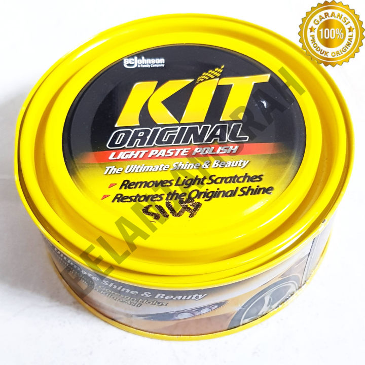 Kit Original Light Paste Polish 225gr Pengkilap Poles Cat Body Mobil Asli 100 Lazada Indonesia