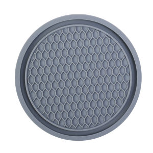 2PCS Car Coasters PVC Travel Auto Cup Holder Insert Coaster Anti Slip Vehicle Interior Accessories Cup Mats